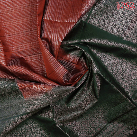 Brown Soft Silk Saree