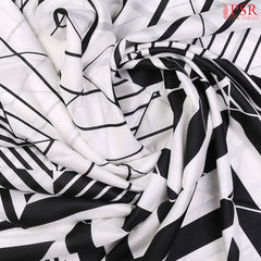 White Murshidabad Silk Saree