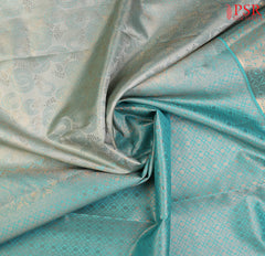 Pastel Pistachio Fancy Kanchi Silk Saree