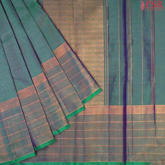 Jade Green Kanchipuram Silk Saree