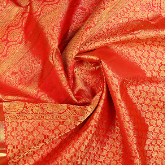 Red Kanchipuram Silk Saree