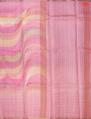 Shades Of Pink Kadhi Tussar Silk Saree