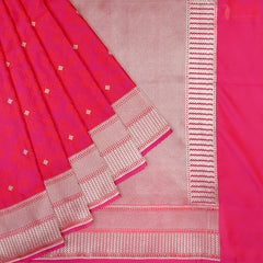 Cerise Magenta Summer Silk Saree