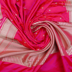 Cerise Magenta Summer Silk Saree