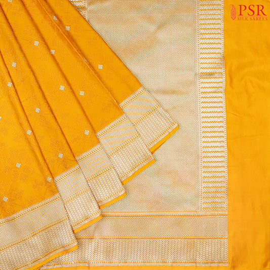 Yellow Summer Silk Saree