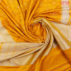 Yellow Summer Silk Saree