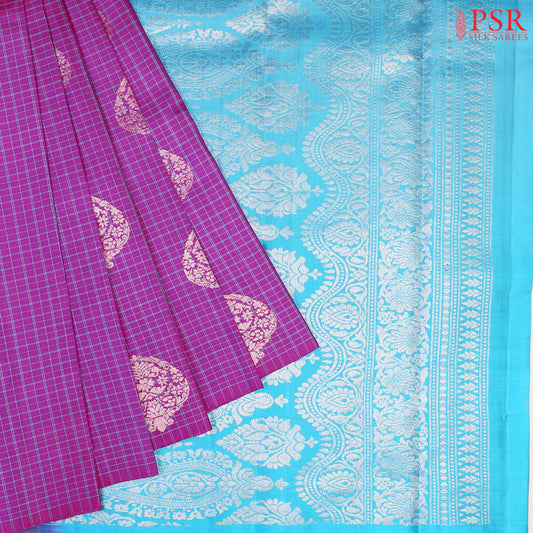 Purple Soft Silk Saree