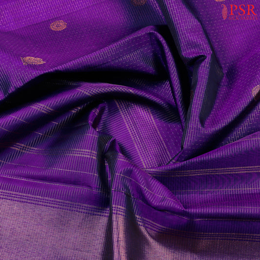 Rebecca Purple Kanchipuram Silk Saree