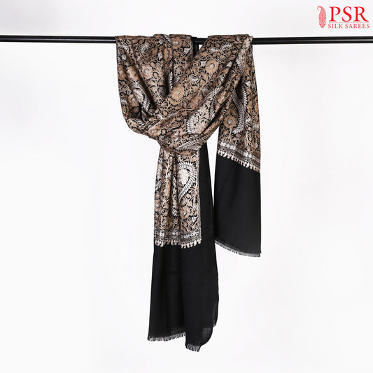 Black Pashmina Shawl