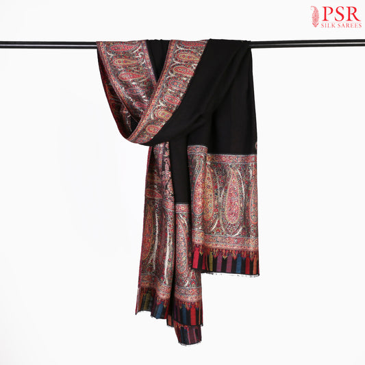 Black Pashmina Shawl