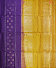 PSR Silk Sarees proudly presents the Indigo Purple Soft Silk Saree, an epitome of grace and opulence. 