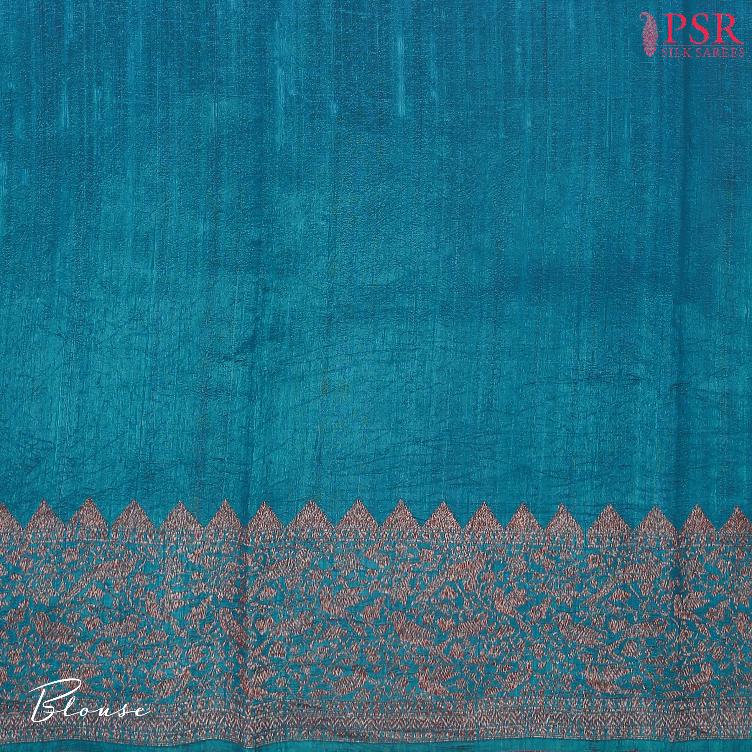 Regal Elegance with PSR Silks' Banaras Jute Silk Saree!