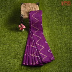 Vadamalli Purple Soft Silk Saree