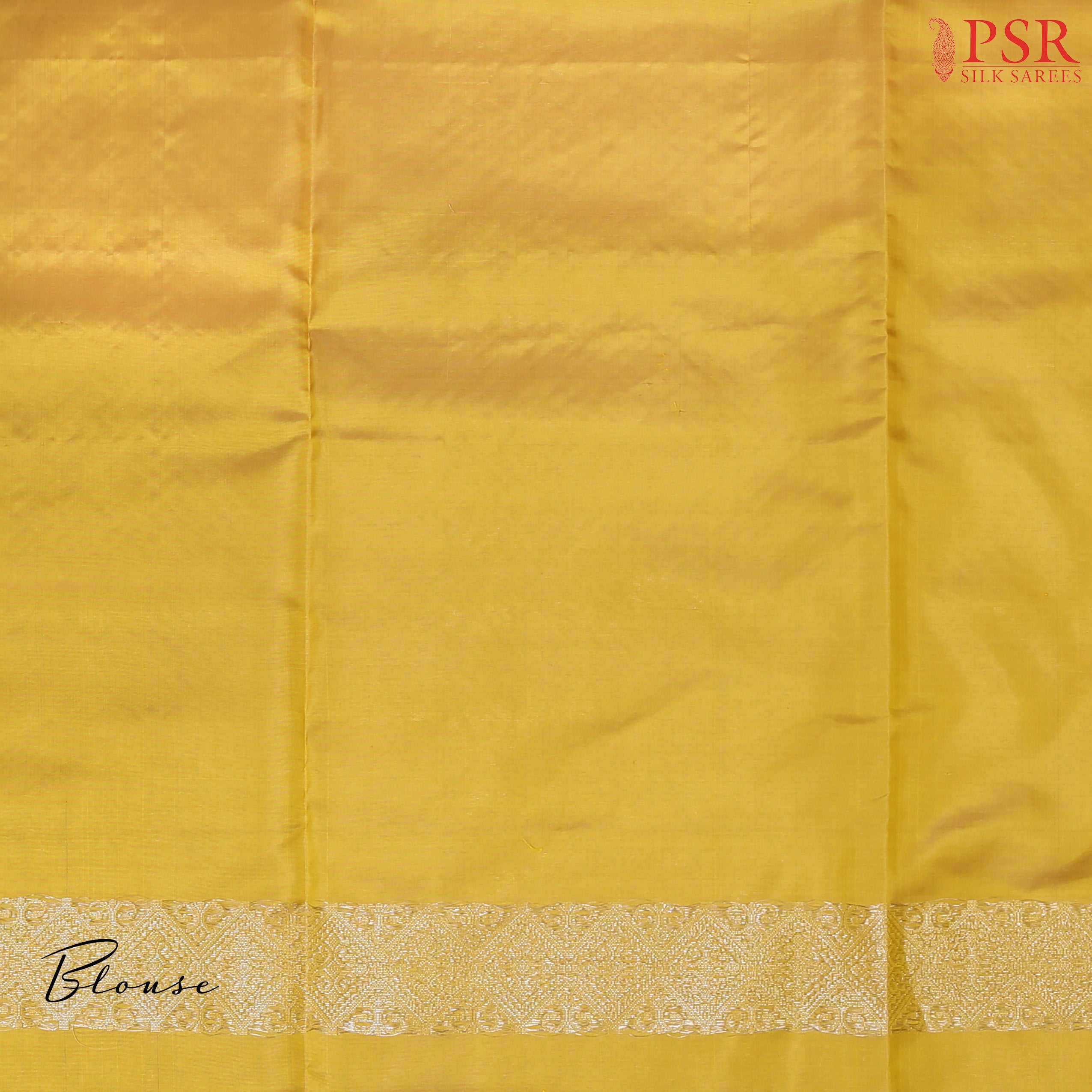 Radiate Elegance with PSR Silks' Olive Mustard &amp; Olive Yellow Soft Silk Saree!