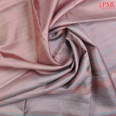 Embrace effortless elegance with our Pink Mauve Soft Silk Saree, beautifully contrasted with a Turquoise Cyan hue