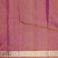 This Purple & Rosewood Brown Arani Silk Saree from PSR Silk Sarees is a refined blend of tradition and elegance.