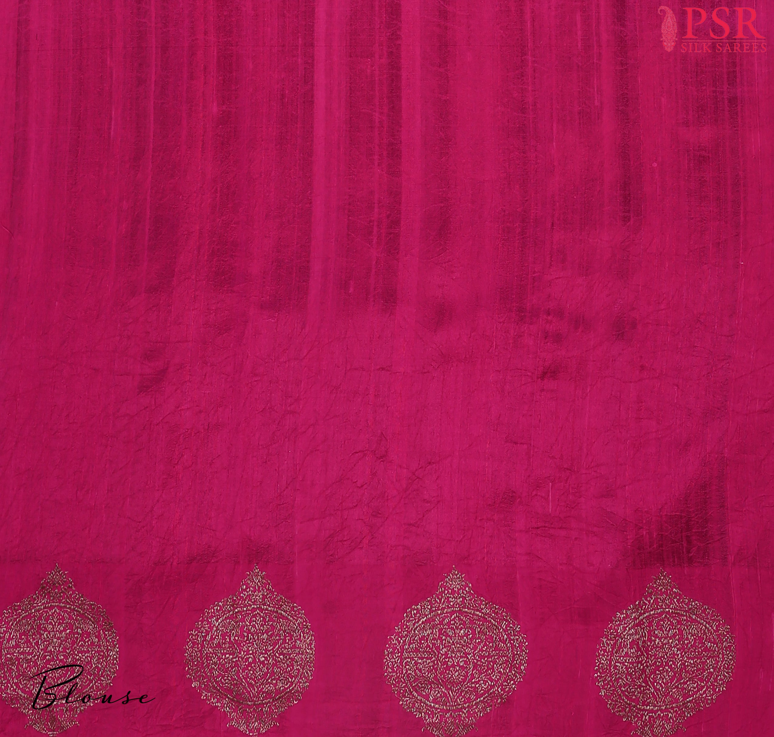 Exude Royalty with PSR Silks' Royal Purple Banarasi Jute Silk Saree!